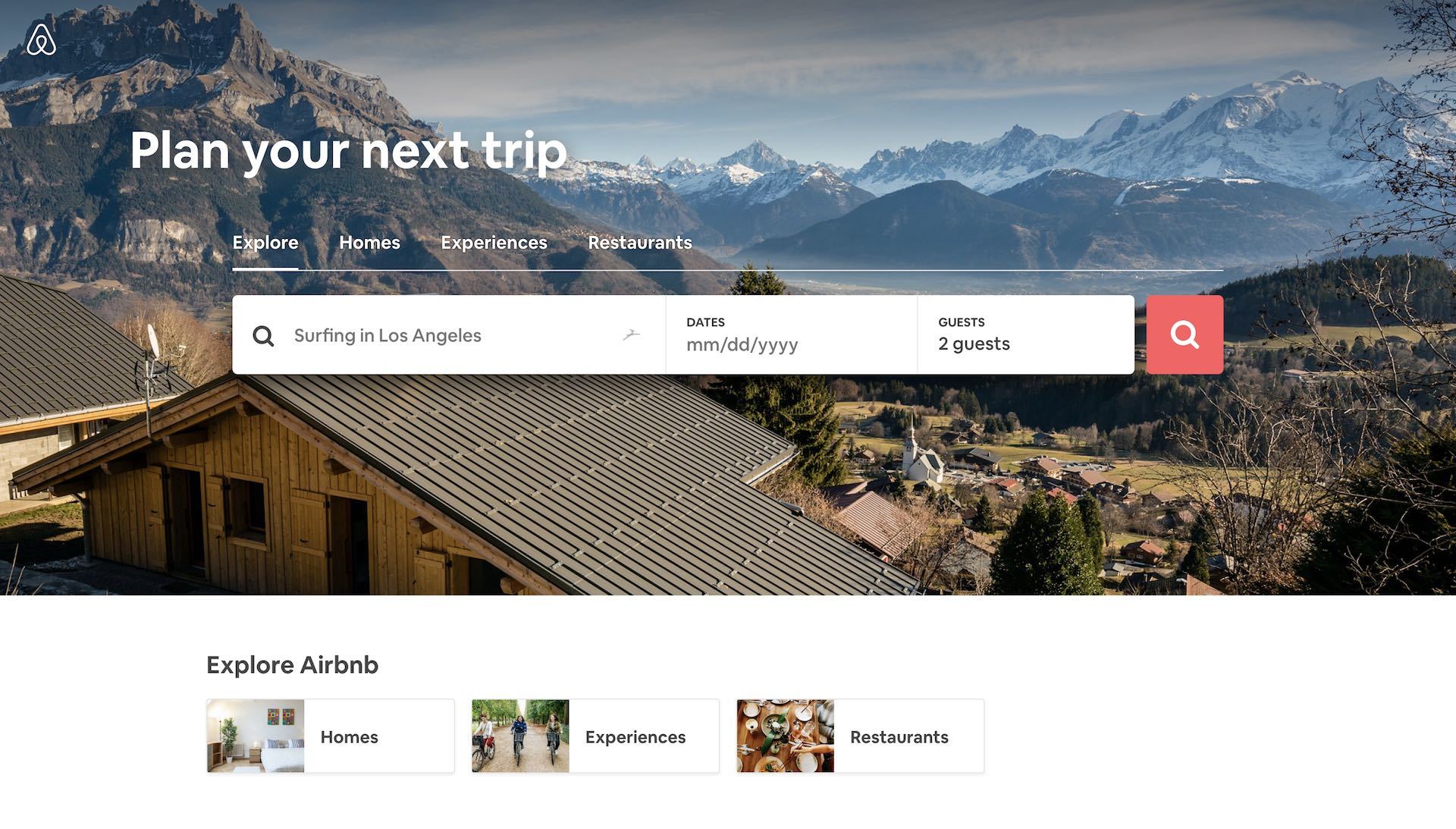 Bil Airbnb Screen