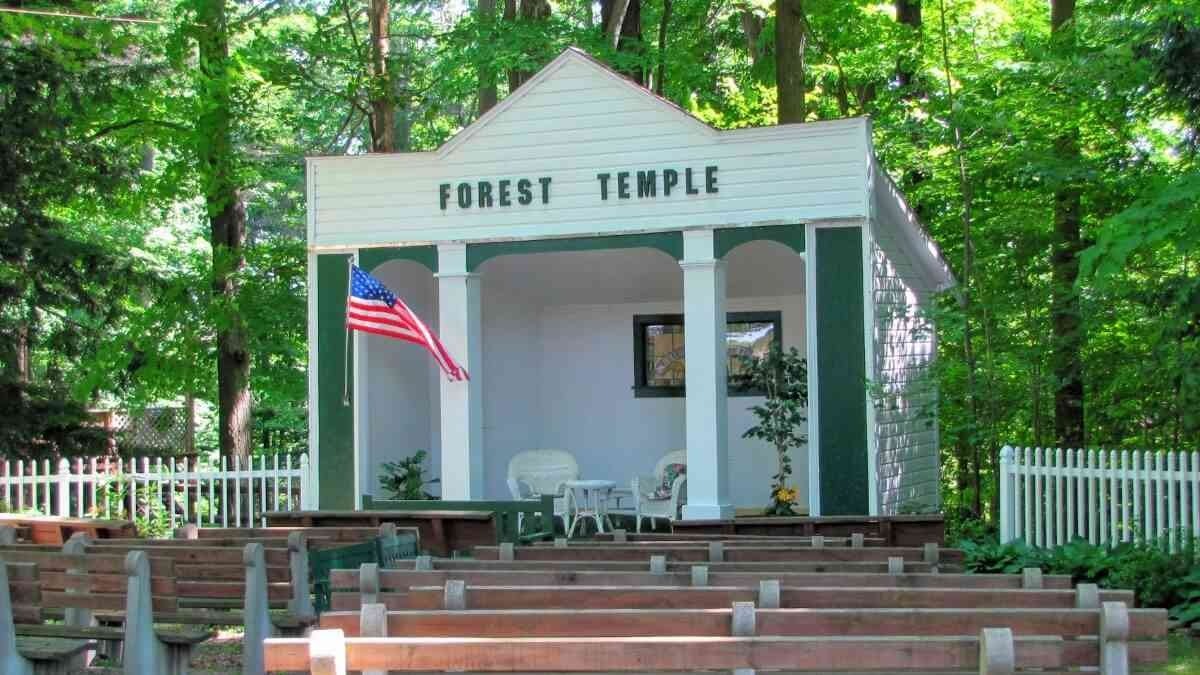 Zzz Lily Dale forest temple cover